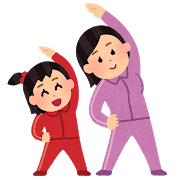 ラジオ体操　生活リズム　運動